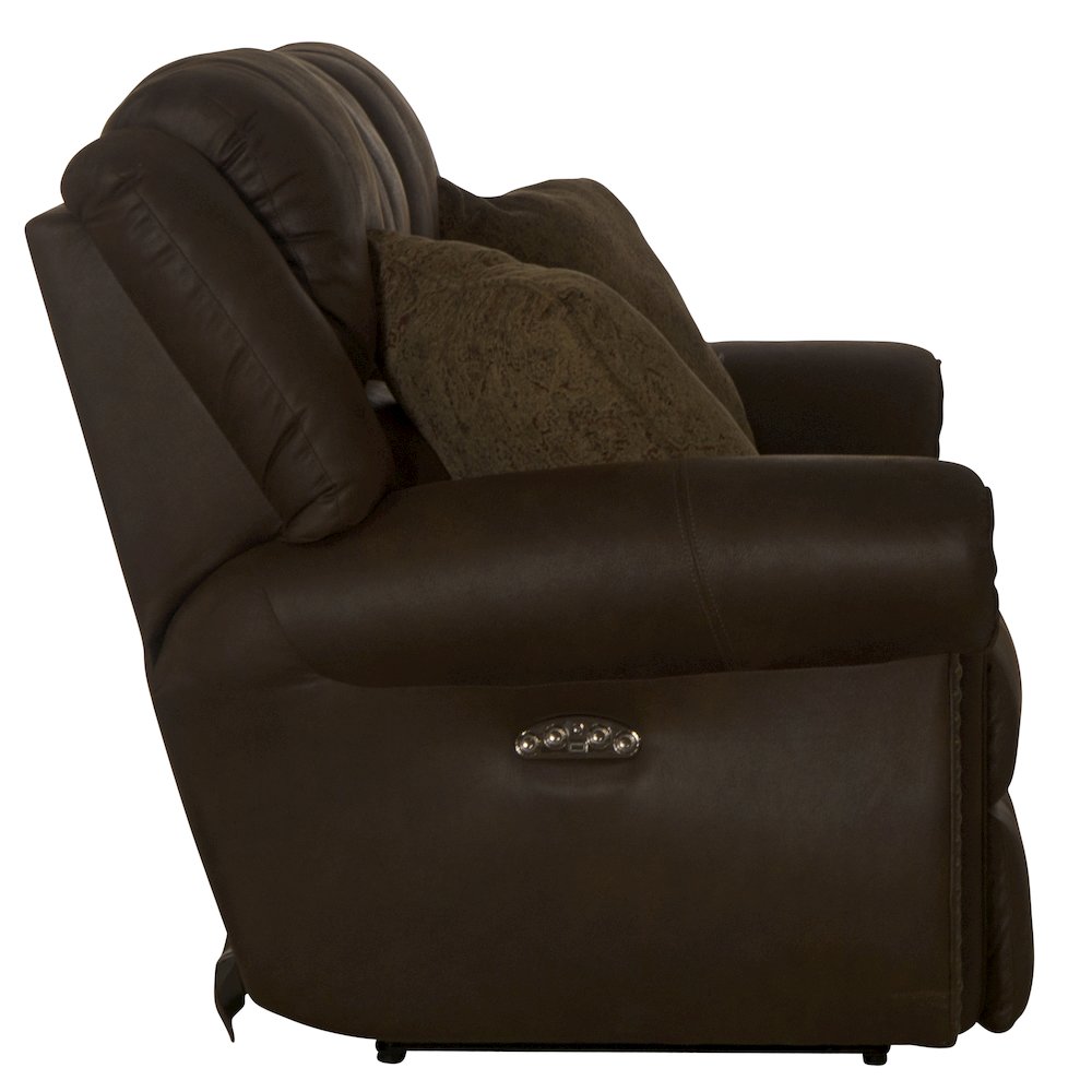 Pickett Power Reclining Sofa with Power Adjustable Headrest