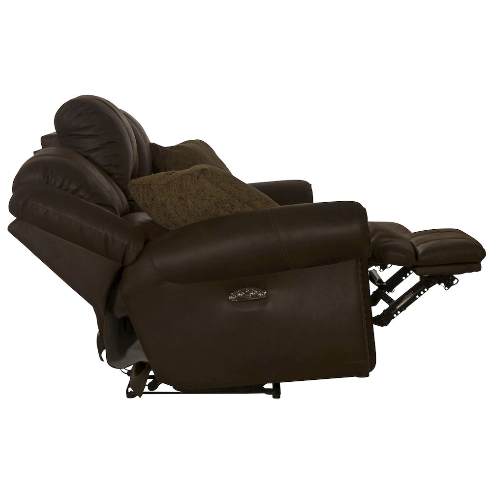 Pickett Power Reclining Sofa with Power Adjustable Headrest