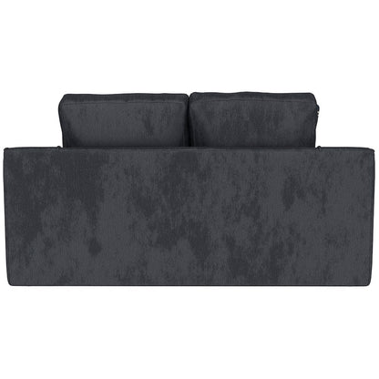 Olympus Loveseat with Cuddler Coil Cushions in Blue Color