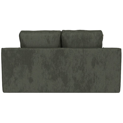 Olympus Loveseat with Cuddler Coil Cushions in Green Color