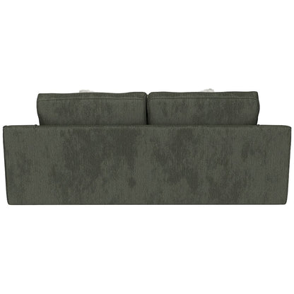 Olympus Sofa with Cuddler Coil Cushions in Green Color
