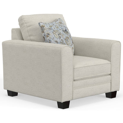 Magnolia Club Chair in Beige Color