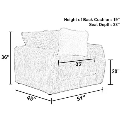 Bankside Chair 1/2 in Grey Color