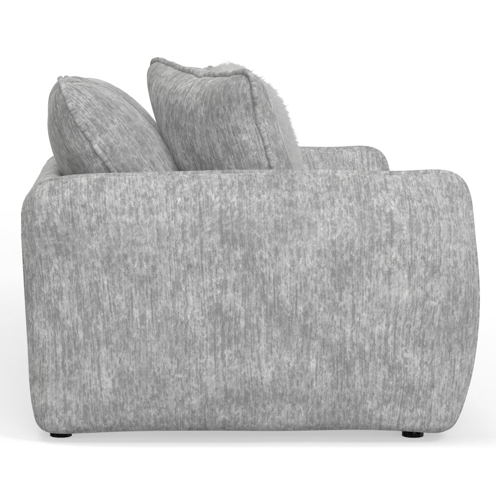 Bankside Loveseat in Grey Color