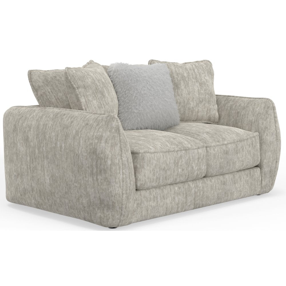 Bankside Loveseat in Brown Color