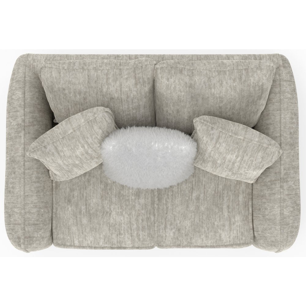 Bankside Loveseat in Brown Color