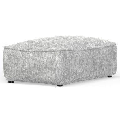Bankside Ottoman in Grey Color