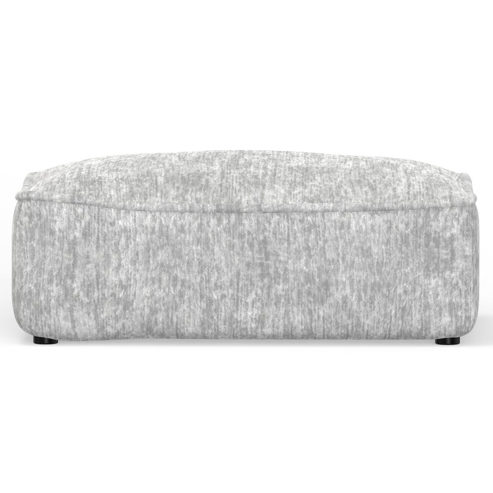 Bankside Ottoman in Grey Color
