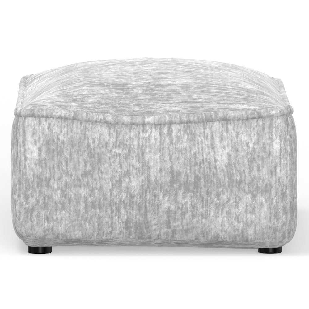 Bankside Ottoman in Grey Color