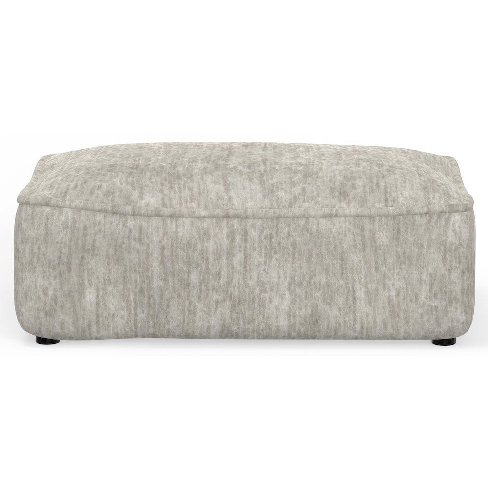 Bankside Ottoman in Brown Color