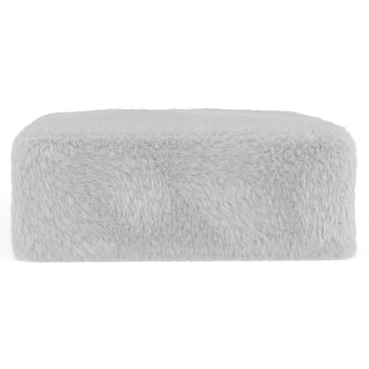 Bankside Cocktail Ottoman in White Color