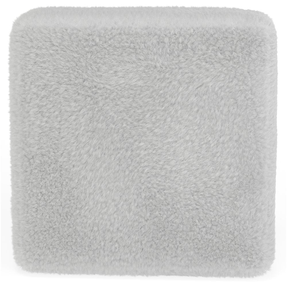 Bankside Cocktail Ottoman in White Color