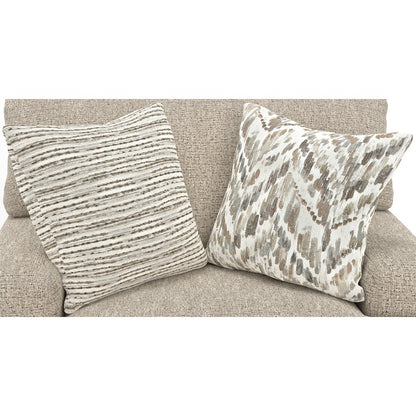 Brett Chair with Cuddler Cushion in Brown Color