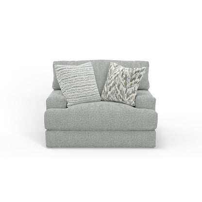 Brett Chair with Cuddler Cushion in Blue Color