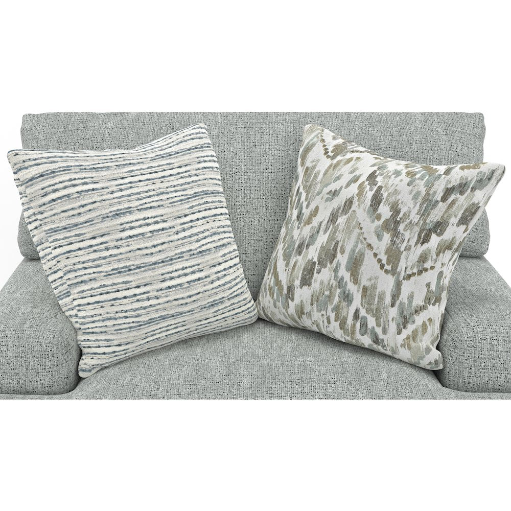 Brett Chair with Cuddler Cushion in Blue Color