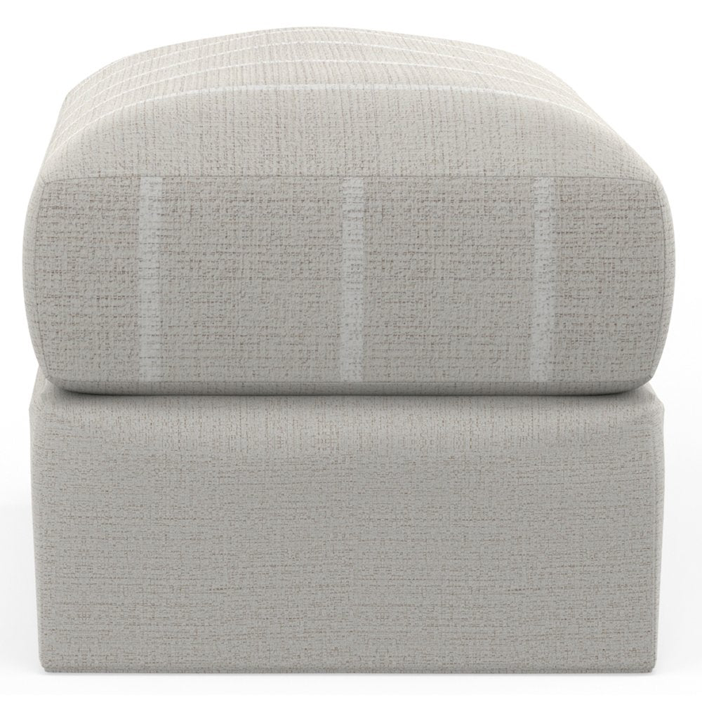 Lindsey Ottoman in Brown Color