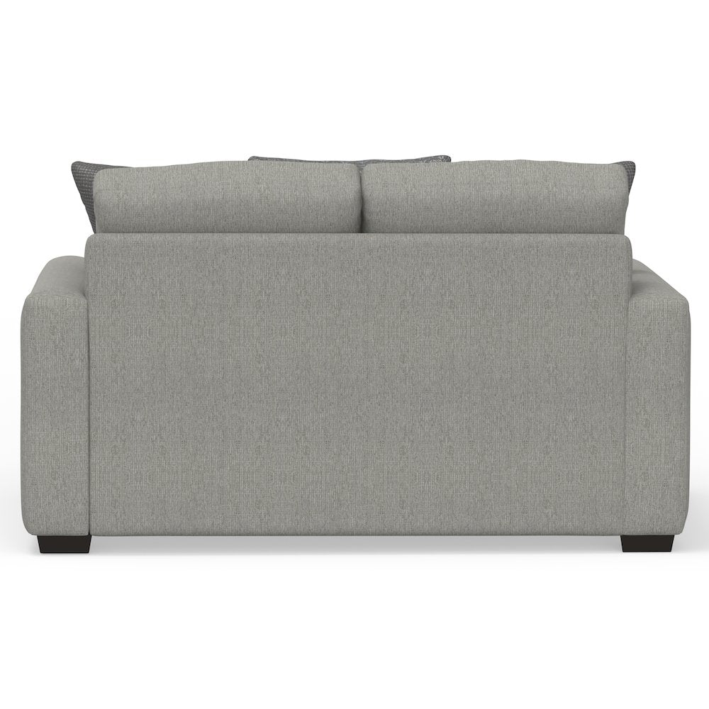Hyde Park Loveseat in Grey Color