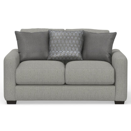 Hyde Park Loveseat in Grey Color