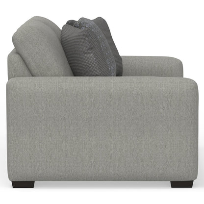 Hyde Park Loveseat in Grey Color
