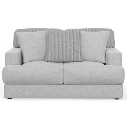 Eagan Loveseat in Grey Color