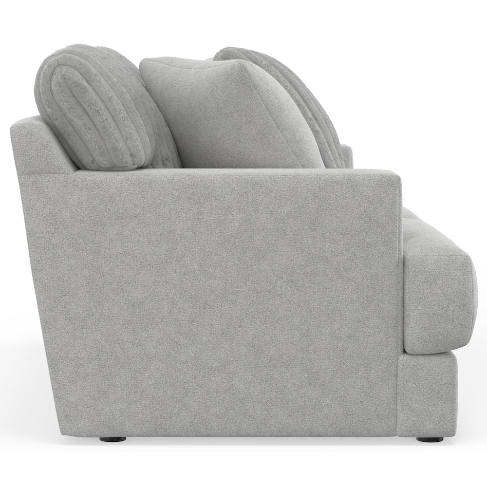Eagan Loveseat in Grey Color