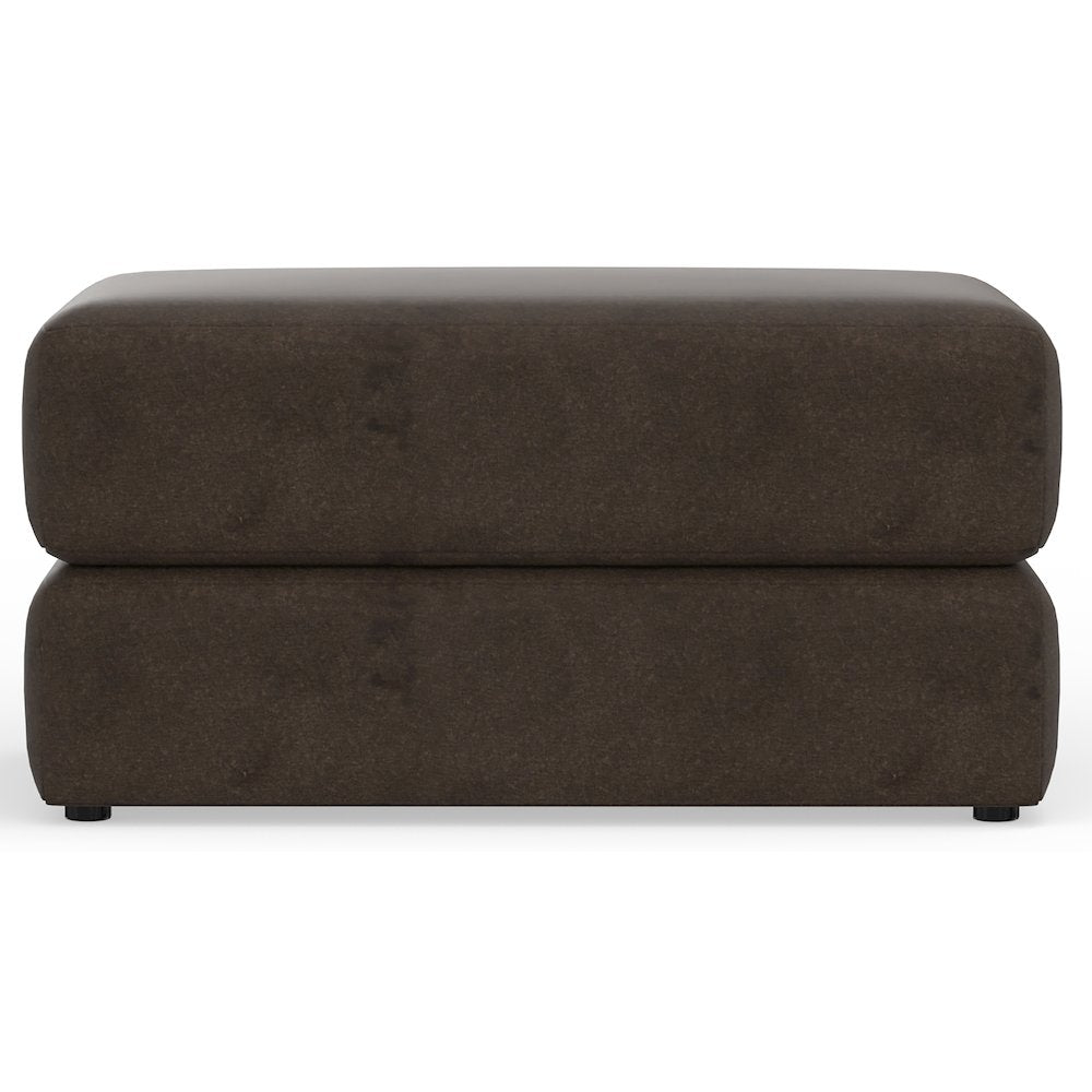 Eagan Ottoman in Brown Color