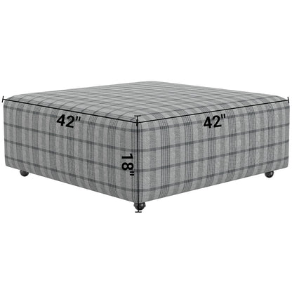 Chappy Castered Cocktail Ottoman