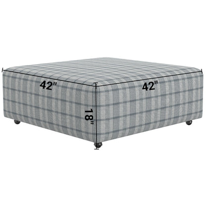 Chappy Castered Cocktail Ottoman
