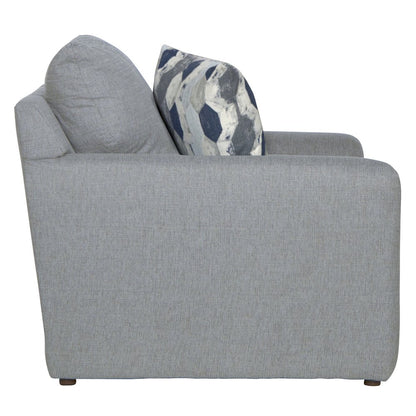Hooten Oversized Chair in Blue Color