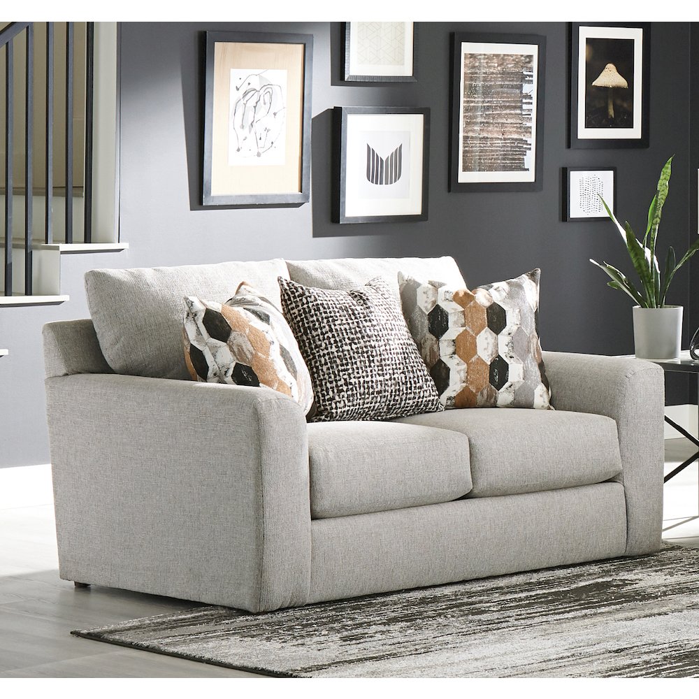 Hooten Loveseat in Beige Color