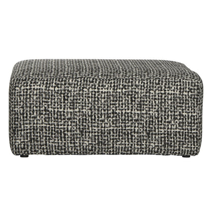 Hooten Cocktail Ottoman in Multi Color