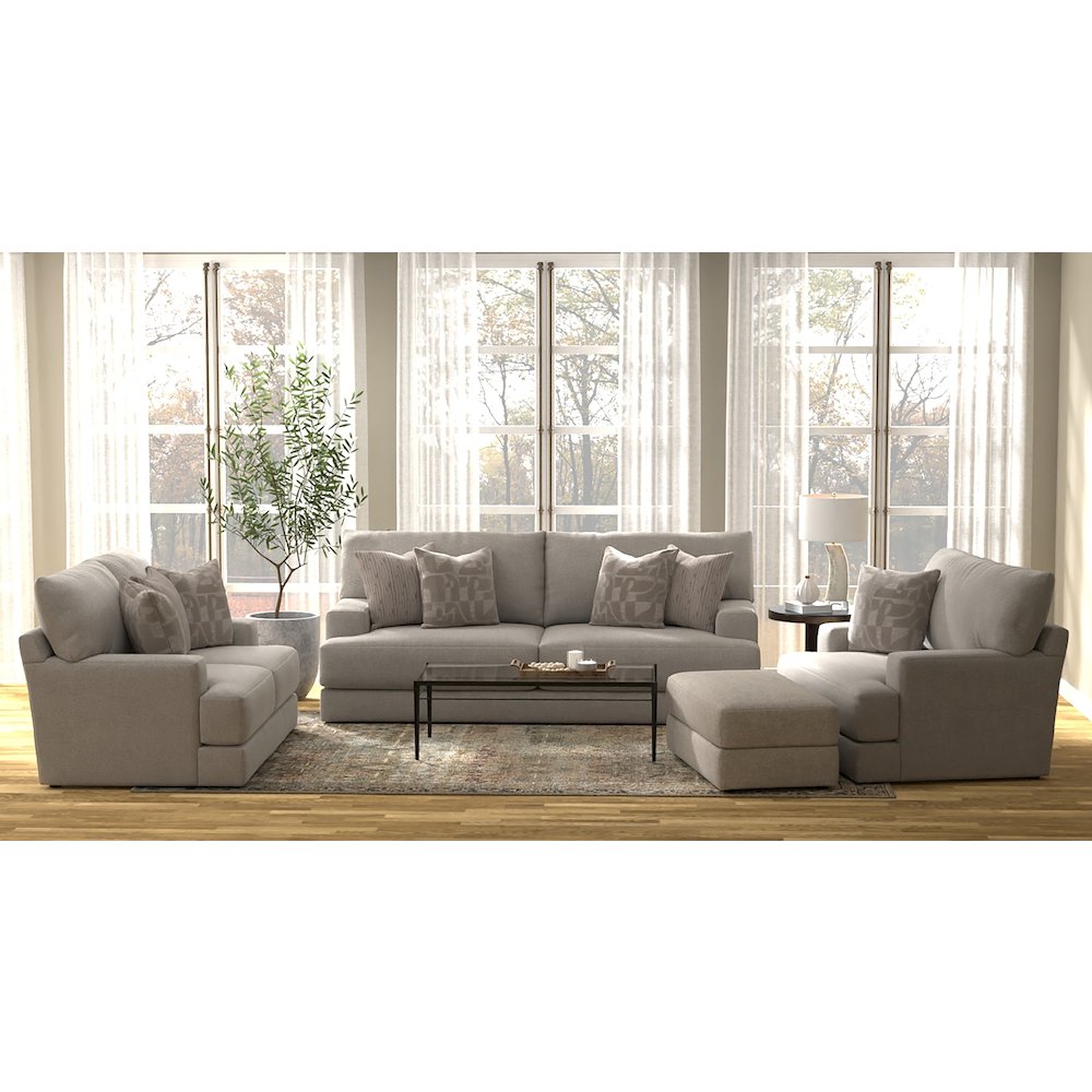 Zeke Oversized Chair in Grey Color