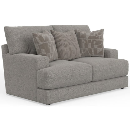 Zeke Loveseat in Grey Color