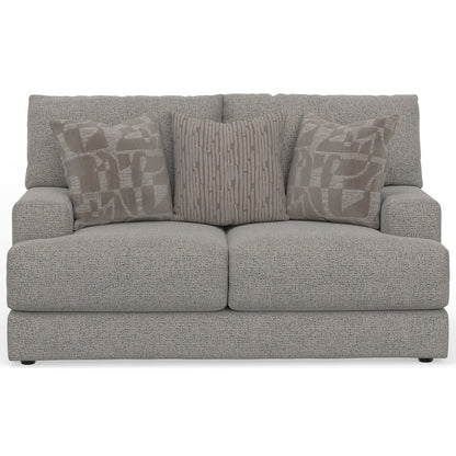 Zeke Loveseat in Grey Color