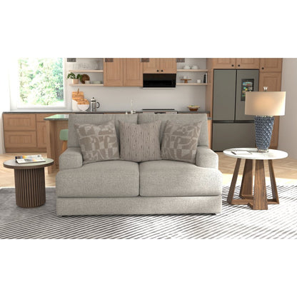 Zeke Loveseat in Grey Color