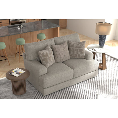 Zeke Loveseat in Grey Color