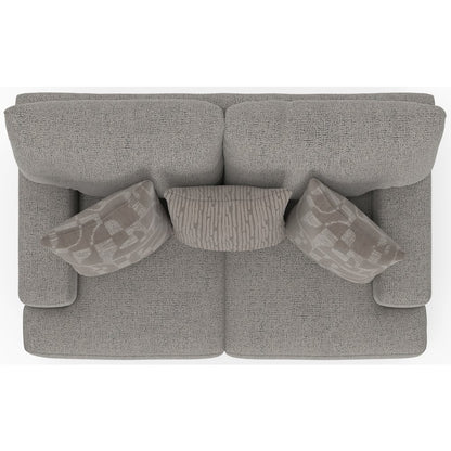 Zeke Loveseat in Grey Color