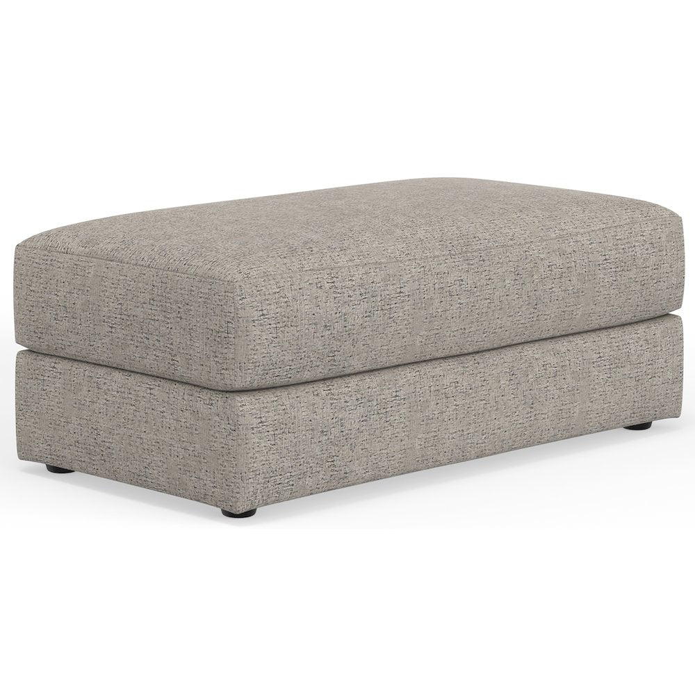 Zeke Ottoman in Grey Color