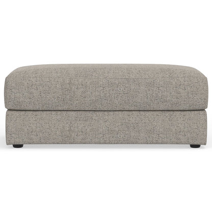 Zeke Ottoman in Grey Color