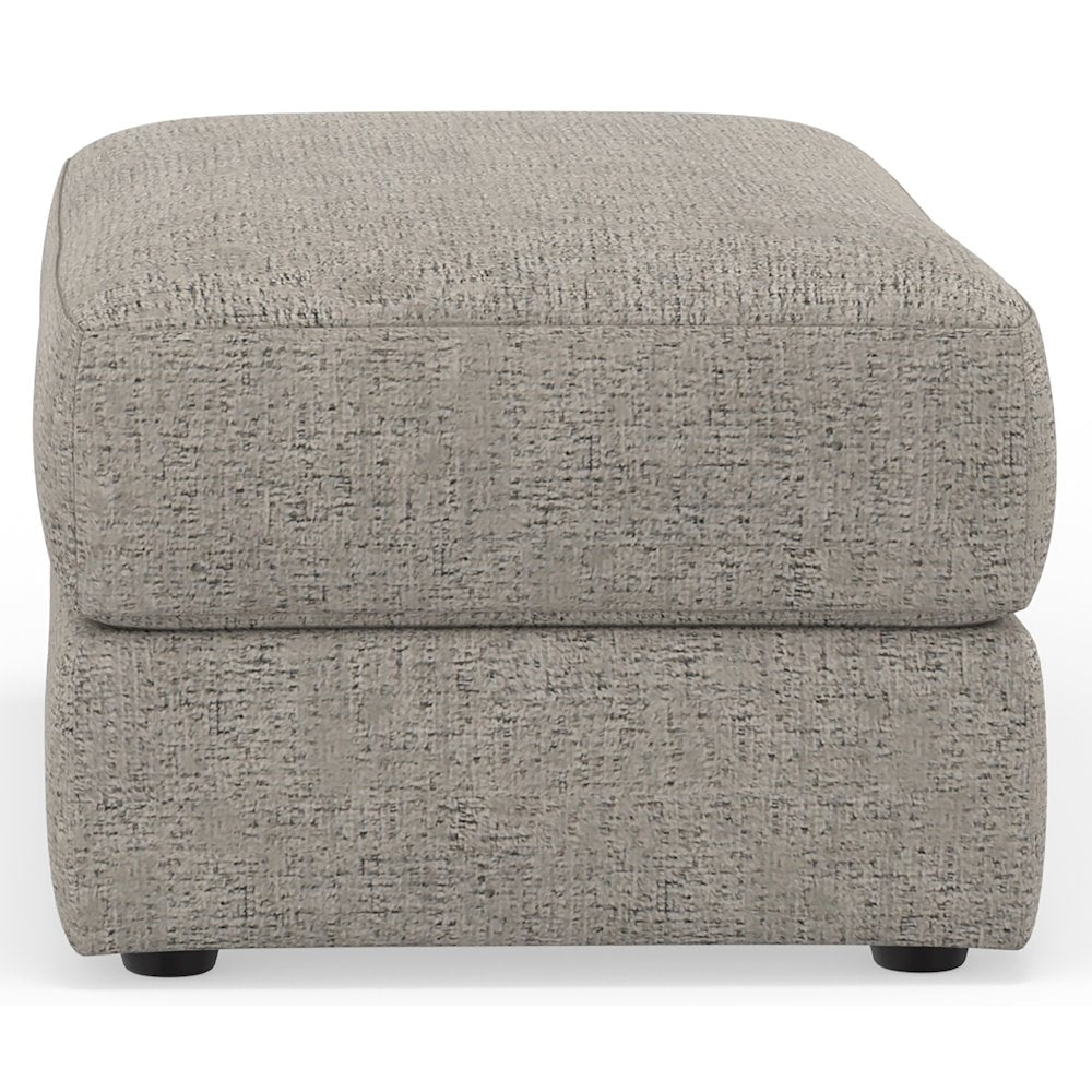 Zeke Ottoman in Grey Color