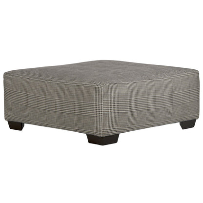 Cutler Cocktail Ottoman in Grey Color