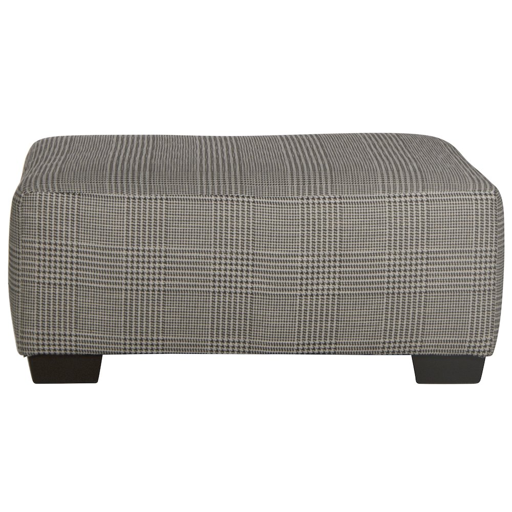 Cutler Cocktail Ottoman in Grey Color