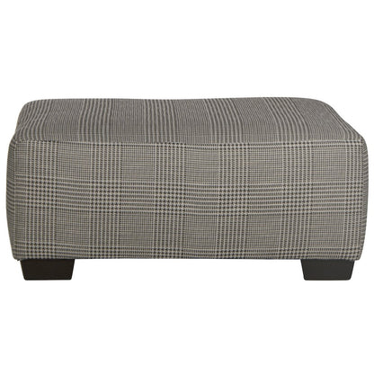 Cutler Cocktail Ottoman in Grey Color