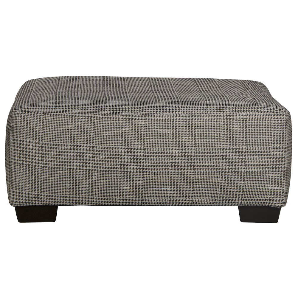 Cutler Cocktail Ottoman in Grey Color