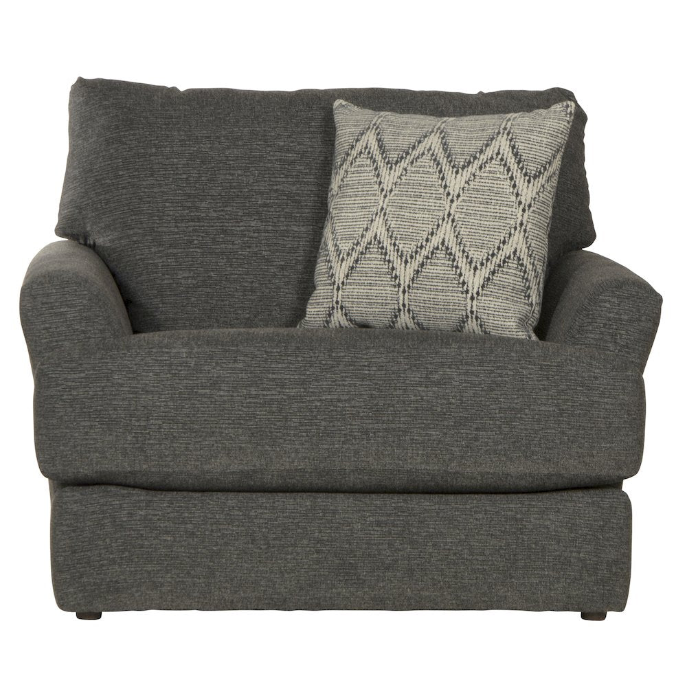Howell Oversized Chair in Black Color