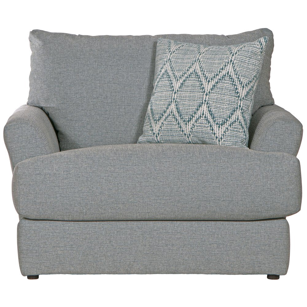 Howell Oversized Chair in Blue Color