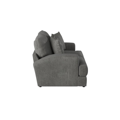 Lamar Loveseat in Grey Color