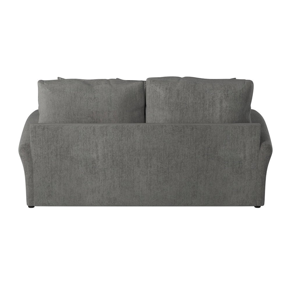 Lamar Loveseat in Grey Color