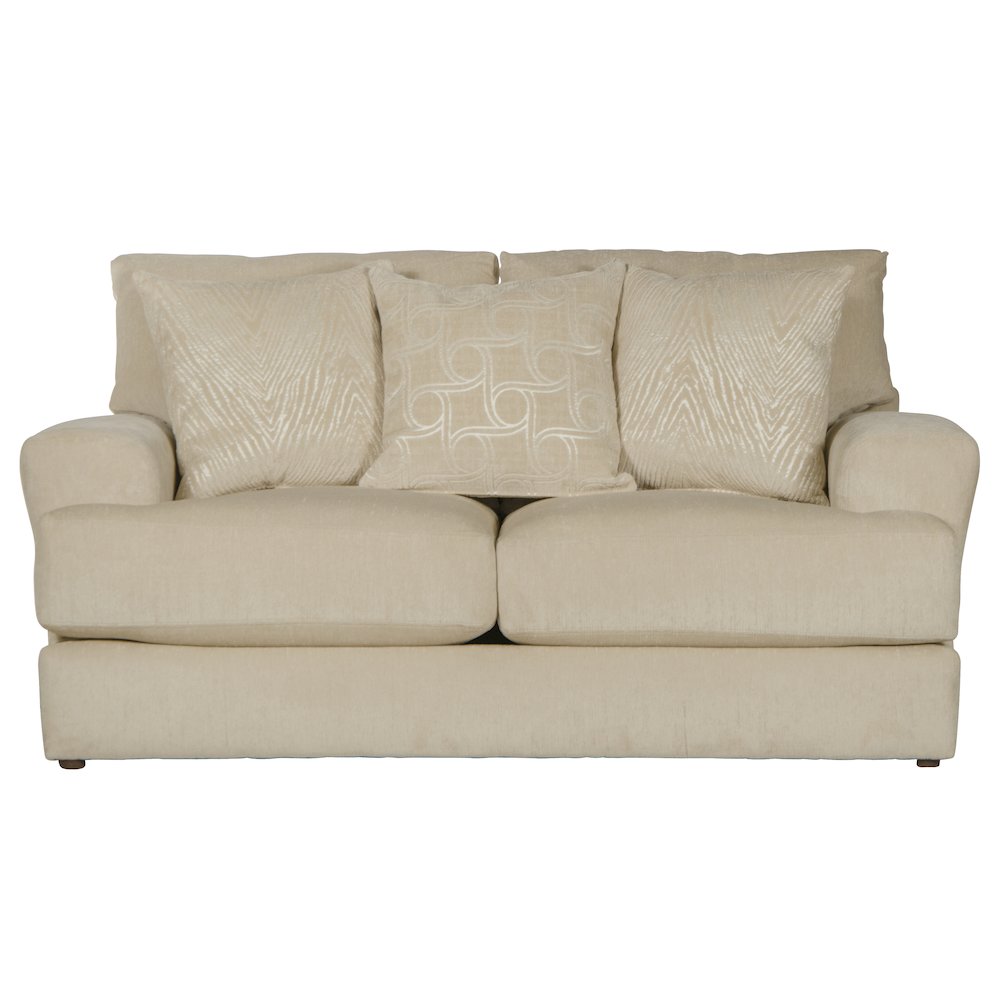 Lamar Loveseat in Brown Color