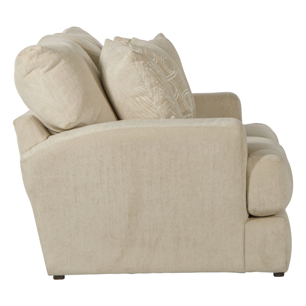 Lamar Loveseat in Brown Color